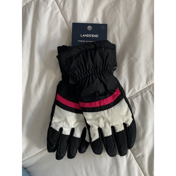 New! Lands End Stormer gloves size M - Picture 1 of 4